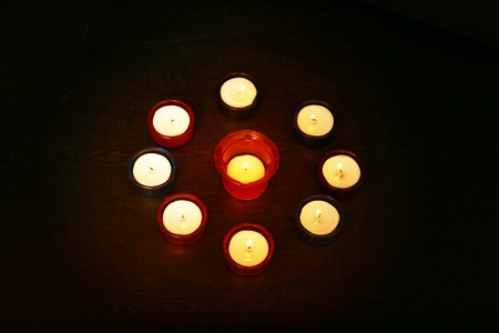 Diwali Indian Festival Diya with decorative.の写真素材