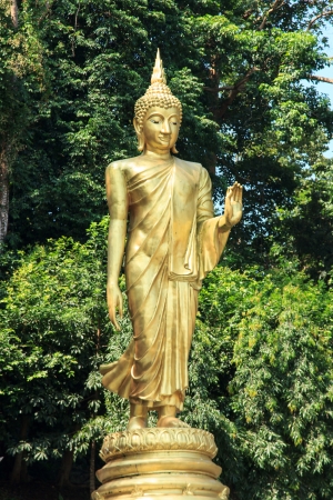 The buddaha make from bronze materialの写真素材