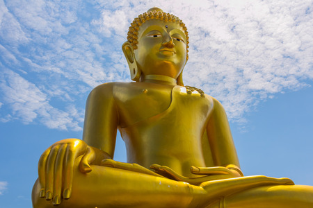 the big buddha statueの写真素材