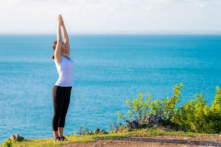 Women's Health Image: The Background of the Seaの写真素材