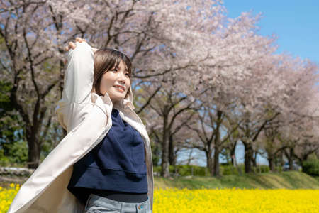 Spring Woman Image Smiling