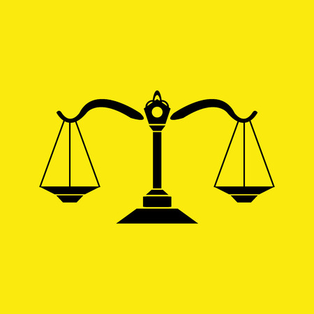 Legal, law and justice iconのイラスト素材