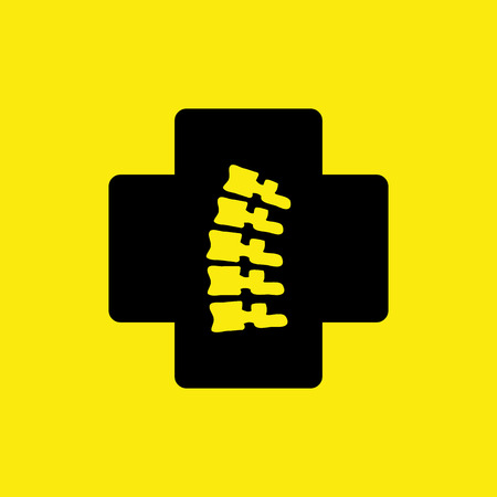 Spinal sign - vector illustrationのイラスト素材