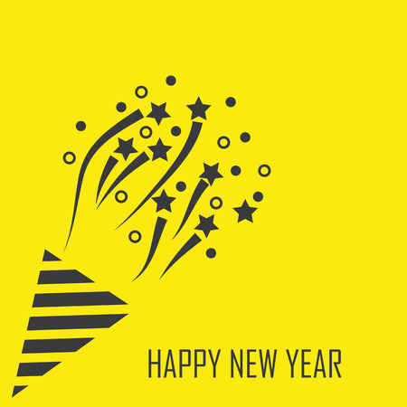 Flat concept, set modern design with shadow icons for web design and mobile applications, SEO. search Engine Optimization: happy new yearのイラスト素材