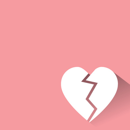 Broken heartのイラスト素材
