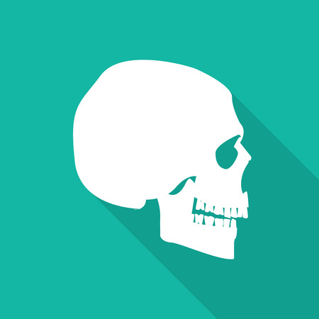 Orthopedic  symbol icon with long shadow.のイラスト素材