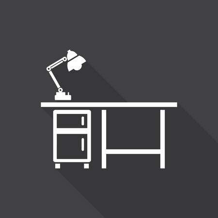 Table with chairs iconのイラスト素材