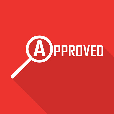 Quality control icon.のイラスト素材