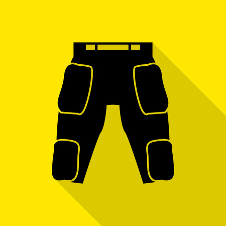 American football vector icons setのイラスト素材