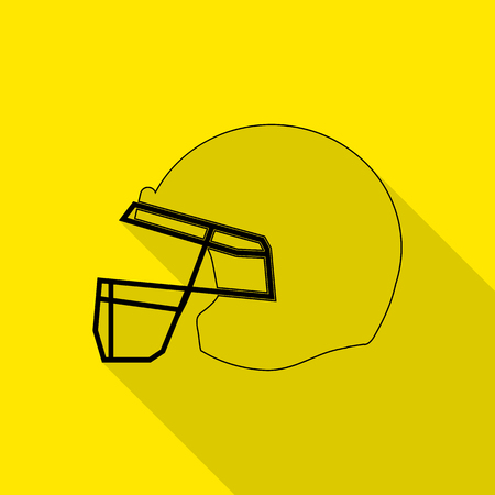 American football vector icons setのイラスト素材
