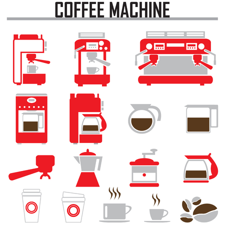 coffee roaster machine vector illustration.のイラスト素材