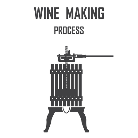 Wine icons vector set.のイラスト素材