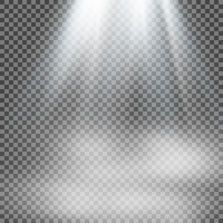 Vector spotlight. Light effectのイラスト素材