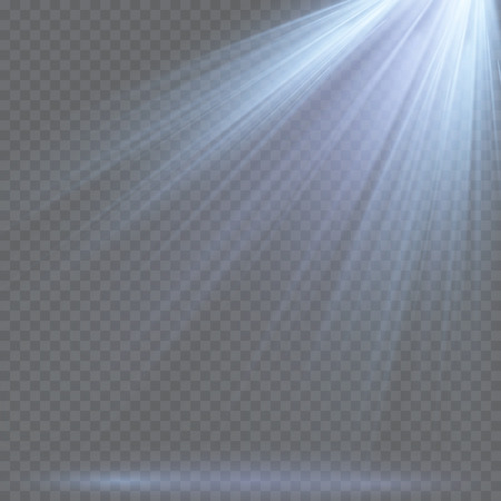 Vector spotlight. Light effectのイラスト素材