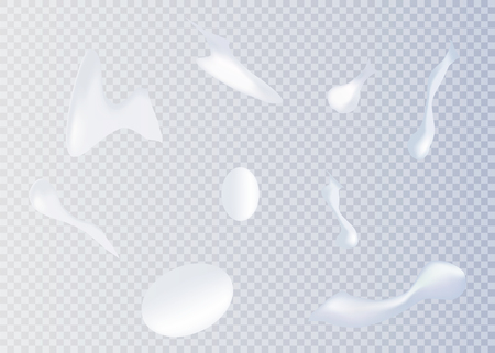 White creamのイラスト素材