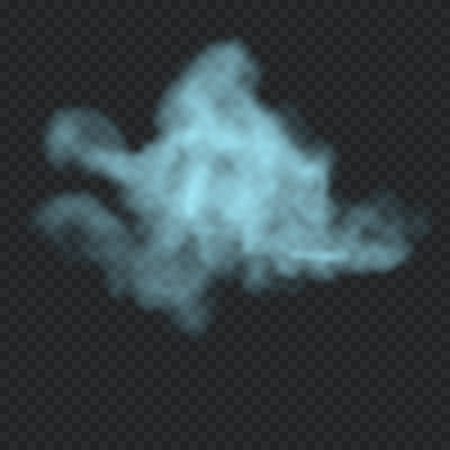 Transparent special effect stands out with fog or smoke. White cloud vector, fog or smog.のイラスト素材