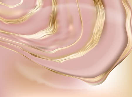 Cream texture stroke isolated on transparent background. Facial creme, foam, gel or body lotion skincare icon.のイラスト素材