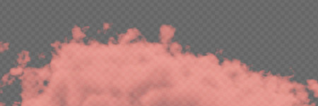 Transparent special effect stands out with fog or smoke.のイラスト素材