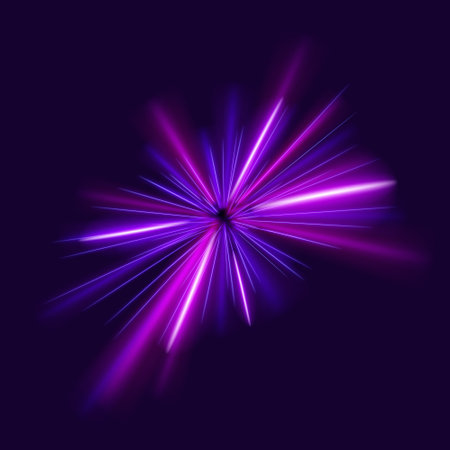 High speed. Radial motion blur background. Vector illustration.のイラスト素材