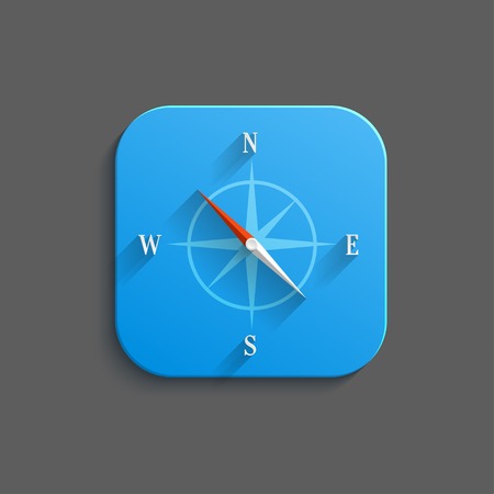 Compass icon  のイラスト素材