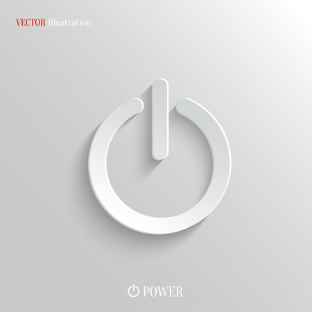 Power icon のイラスト素材