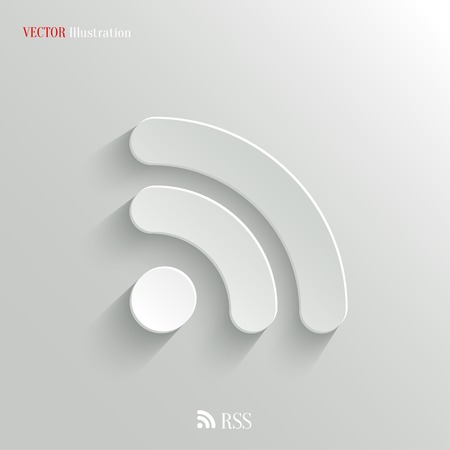 RSS iconのイラスト素材