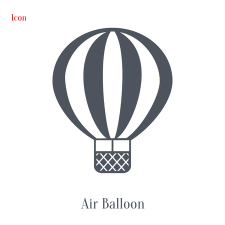 Vector Air Balloon iconのイラスト素材