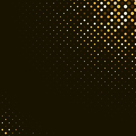 Vector abstract golden halftone backgroundのイラスト素材