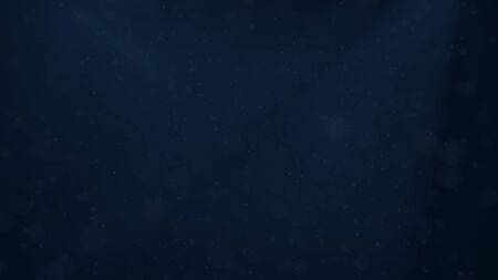 Navy blue abstract magic background with bokeh. Cosmic galaxy illustration.