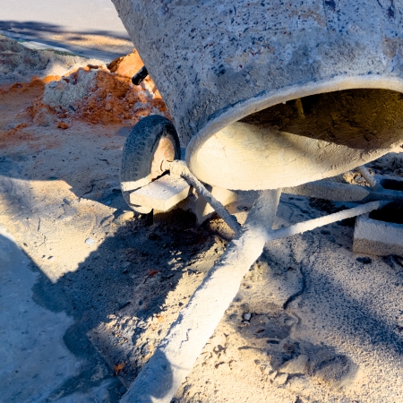 small cement mixer for do it yourself handymanの写真素材