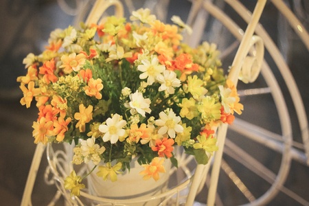 Beautiful wedding flower decor.の素材