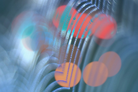 Bokeh blurred abstract background wallpaper backdropの写真素材