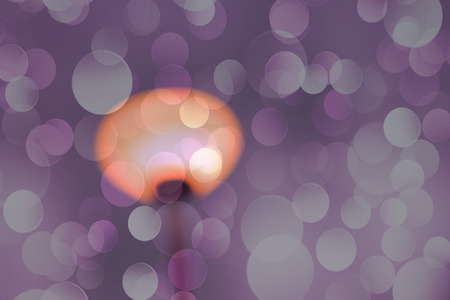 Wonderful bokeh purple and blurred lampの写真素材