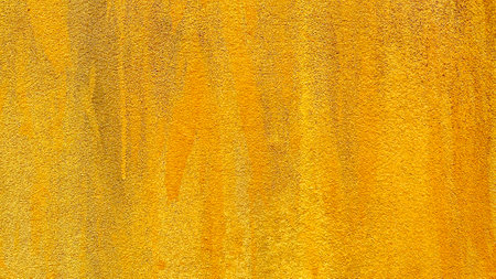 Close up of dry texture background which water that contaminated with rust flown overの写真素材