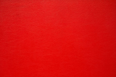 Red leather texture for backgroundの写真素材