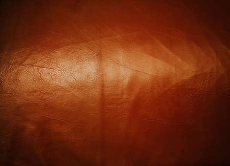Brown leather texture background, copy space for text