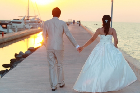 The weddingの写真素材