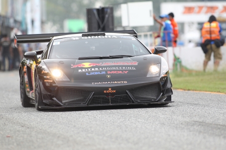 Supercar,Lamborghini Gallardo LP600 GT3のeditorial素材
