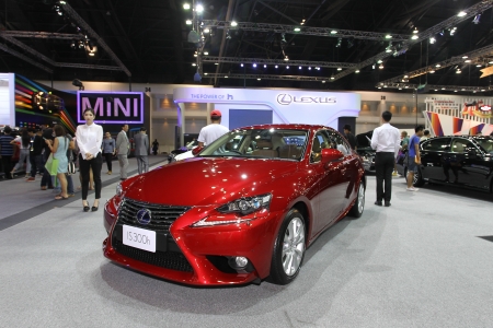 Lexus L300h display Thailand International Motor Expo 2013 のeditorial素材