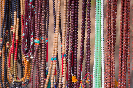 Collection of Colorful Pendantsの写真素材