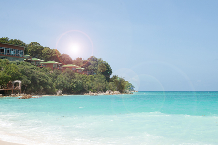 beach  lipe  island  Thai Landの写真素材