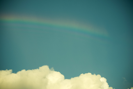 sky  rainbowの写真素材