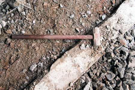 Construction hammerの写真素材