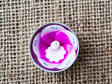 Scented candles that smell captivating.の写真素材