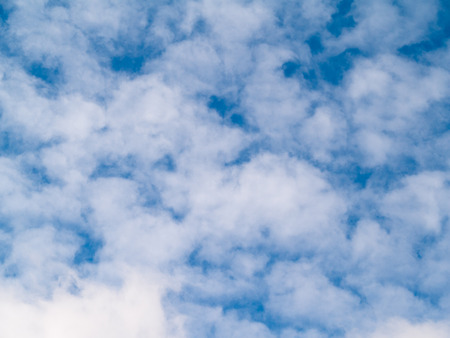 Sky, blue light spread across the full sky.