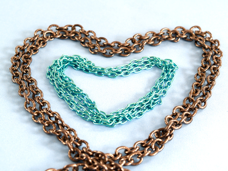 To bind together and form the heart with love.