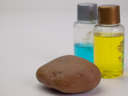 Elements Spa , On a white background.(with text space)の写真素材