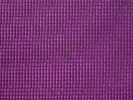 purple yoga mat texture and background , surface texture close up.の写真素材