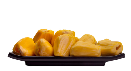 jackfruit isolated on white background. (clipping path)