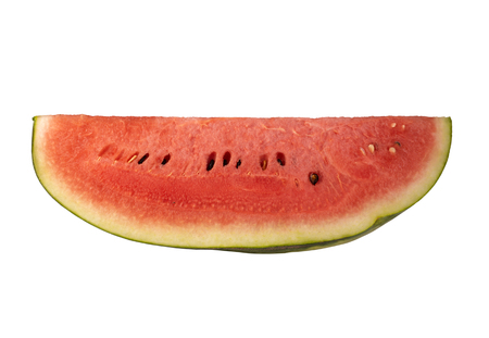 watermelon isolated on white background. (This has clipping path)の写真素材